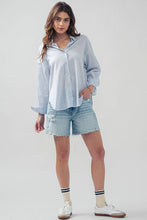 Load image into Gallery viewer, Lightweight Pinstripe Button Down