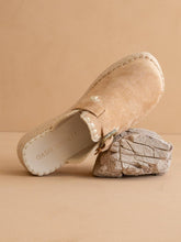 Load image into Gallery viewer, The Edith | Almond Clog Raffia Mule with Western Buckles