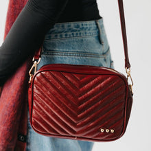 Load image into Gallery viewer, Coco Quilted Camera Crossbody Bag