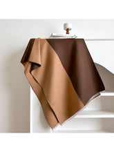 Load image into Gallery viewer, Scarvii – Color Block Fringe Scarf & Shawl