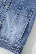 Load image into Gallery viewer, Acid Wash Denim Vest