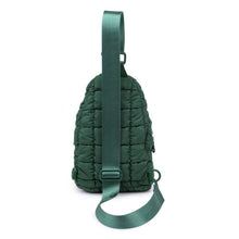 Load image into Gallery viewer, Rejuvenate - Quilted Nylon Sling Backpack
