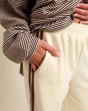 Load image into Gallery viewer, Track pants soft pockets elasic waist shop fond du lac women’s boutique