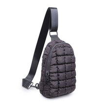 Load image into Gallery viewer, Rejuvenate - Quilted Nylon Sling Backpack