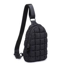 Load image into Gallery viewer, Rejuvenate - Quilted Nylon Sling Backpack