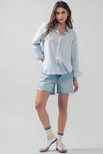 Load image into Gallery viewer, Lightweight Pinstripe Button Down