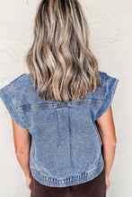 Load image into Gallery viewer, Acid Wash Denim Vest