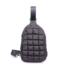Load image into Gallery viewer, Rejuvenate - Quilted Nylon Sling Backpack