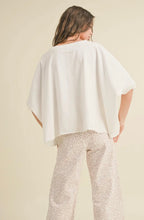 Load image into Gallery viewer, Bye And Wash Oversized Top