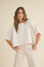 Load image into Gallery viewer, Bye And Wash Oversized Top