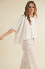 Load image into Gallery viewer, Bye And Wash Oversized Top