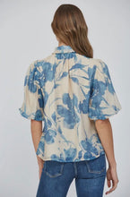 Load image into Gallery viewer, Floral Lantern Sleeve Blouse