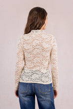 Load image into Gallery viewer, Molly Bracken slim fit lace long sleeves shop fond du lac women’s boutique