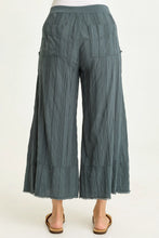 Load image into Gallery viewer, Doyen Gauze Wide Leg Crop Pant