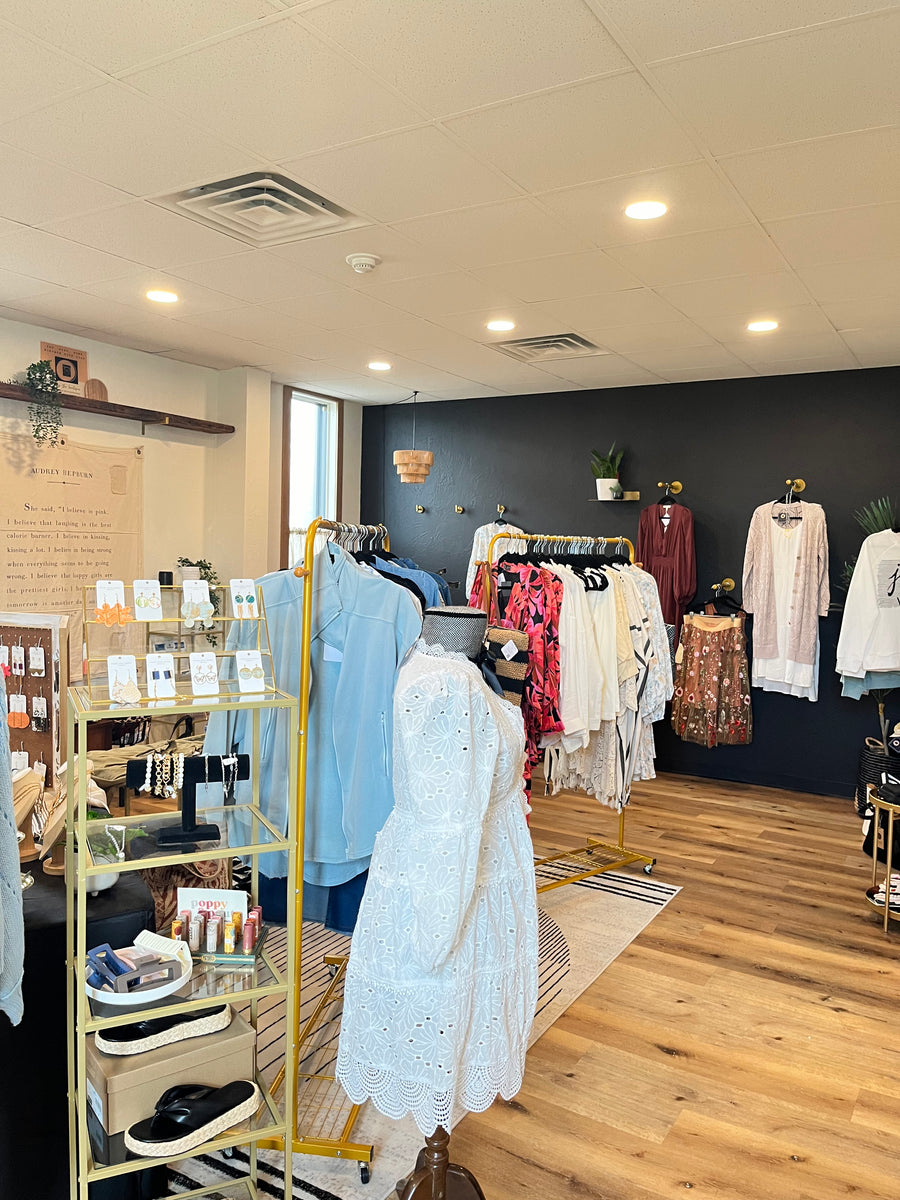 boutique inside stel + shay collective fond du lac shopping women clothing