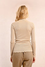 Load image into Gallery viewer, cream shimmer, love, sweater