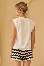 Load image into Gallery viewer, Embroidered Garden Muscle Tee