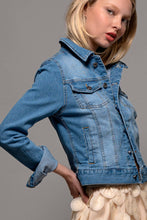 Load image into Gallery viewer, Classic Denim Trucker Jacket