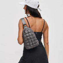 Load image into Gallery viewer, Rejuvenate - Quilted Nylon Sling Backpack