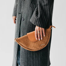 Load image into Gallery viewer, Selena Suede Flap Crossbody