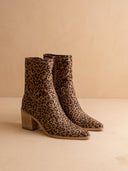 The Vienna Leopard Ankle Bootie