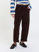Villa Drawstring Barrel Leg Pant