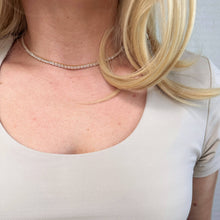 Load image into Gallery viewer, 18k Gold Filled 3mm CZ Tennis Necklace
