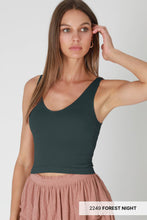 Load image into Gallery viewer, Reversible Ribbed Crop Top
