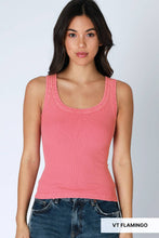 Load image into Gallery viewer, Vintage Reversible Ribbed Tank
