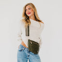 Westlyn Woven Bum Bag