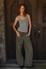 Load image into Gallery viewer, Vintage Reversible Ribbed Tank
