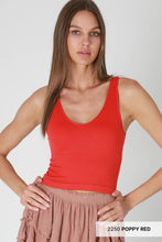 Load image into Gallery viewer, Reversible Ribbed Crop Top
