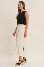 Load image into Gallery viewer, Chunky Sweater Twofer Midi Dress

