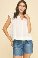 Cap Sleeve Blouse