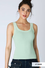 Load image into Gallery viewer, Vintage Reversible Ribbed Tank
