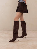 The Lexington | Coffee Knee-High Boot