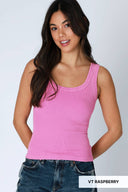 Vintage Reversible Ribbed Tank