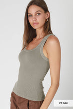 Load image into Gallery viewer, Vintage Reversible Ribbed Tank
