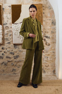 Corduroy Flared Trousers