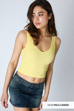 Load image into Gallery viewer, Reversible Ribbed Crop Top
