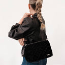 Black suede handbag shop fond du lac women’s boutique 