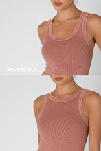 Load image into Gallery viewer, Vintage Reversible Ribbed Tank
