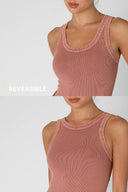 Reversible tank ribbed layering scoop neck crew neck shop fond du lac women’s boutique 