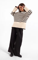 Striped Crewneck Sweater