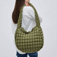 Load image into Gallery viewer, Revive - Quilted Puffer Nylon Hobo
