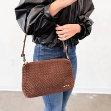 Load image into Gallery viewer, Suede Harper Hobo Shoulder Bag
