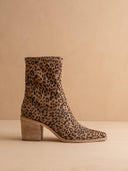 The Vienna Leopard Ankle Bootie