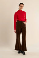 Corduroy Flared Trousers