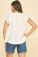 Cap Sleeve Blouse