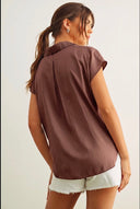 Relaxed Button Down Blouse
